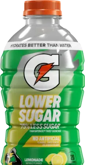 Gatorade Lower Sugar packaging