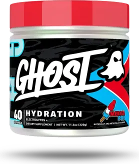 GHOST Hydration packaging