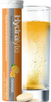 Hydralyte Effervescent Electrolyte Tablets packaging