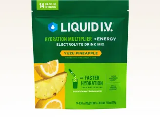 Liquid I.V. Hydration Multiplier + Energy packaging