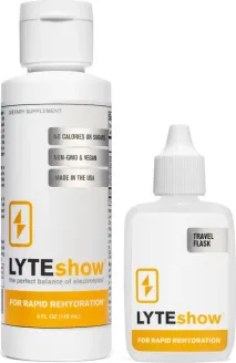 LyteShow Ionic Electrolyte Concentrate packaging