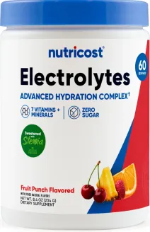 Nutricost Electrolytes packaging