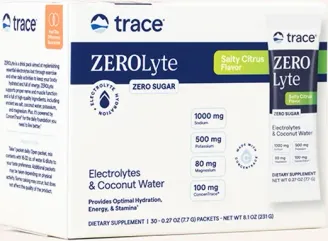 Trace Minerals ZeroLyte Electrolyte Drink Mix packaging