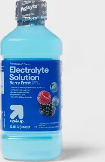 up&up OES Advantage Care Plus Electrolyte Solution packaging