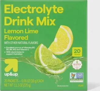 up&up Hydration with Electrolytes Drink Mix packaging