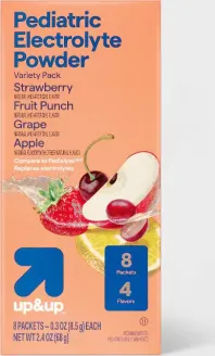 up&up Pediatric Electrolyte Powder packaging